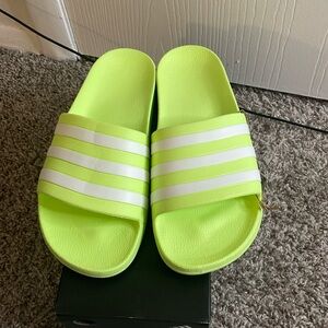 Adidas adilette aqua slides size 9 in women’s new in box